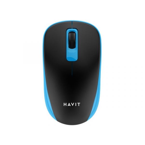 Havit MS626GT Vezeték nélküli lézeres egér, Fekete/Kék