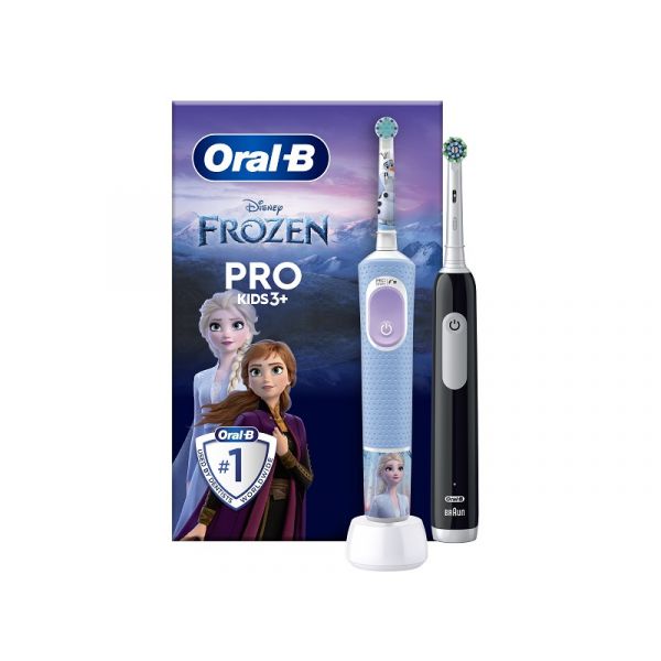 ORAL-B Pro Series 1 + Pro Kids 3+ Frozen, elektromos fogkefe, Family Editon (10PO010420)
