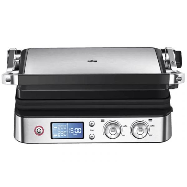 Braun MultiGrill 9 CG 9040 kontakt grill (0X17900003) fekete/rozsdamentes acél