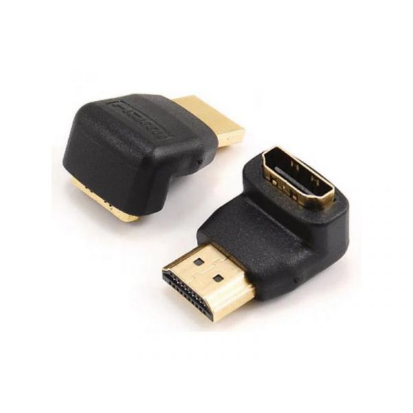SBOX HDMI-F/M-90/R, ADAPTER HDMI Male -> HDMI Male 90° átalakító (AD.HDMI-F/M-90/R)