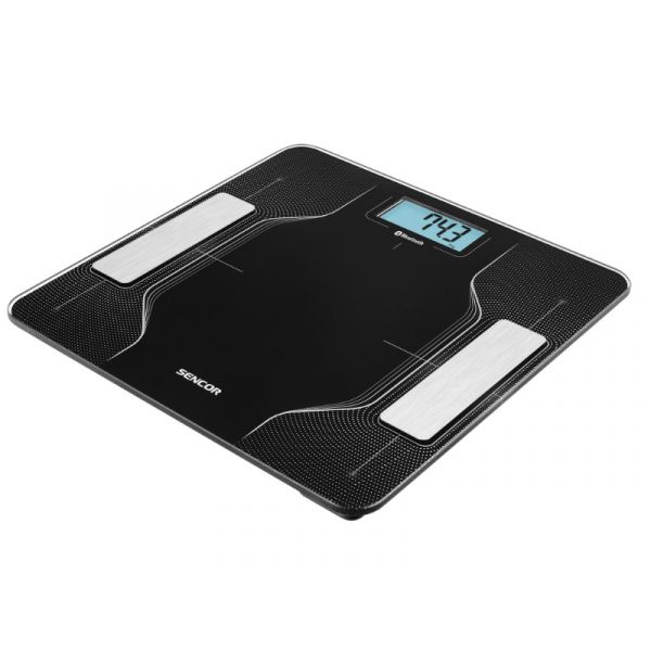 Sencor SBS 8002BK Smart Fitness Mérleg (41014746) fekete