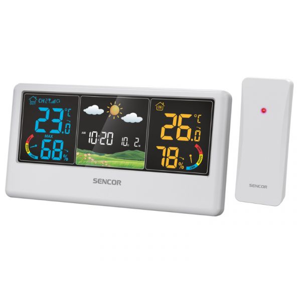 Sencor SWS 4100 W időjárás állomás (52000065) fehér