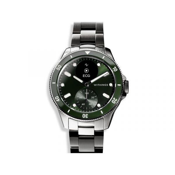 Withings Scanwatch Nova 42mm - zöld (HWA10-MODEL 8-ALL-INT)