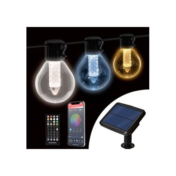 G40 11743 smart bluetooth napelemes fényfüzér (G4011743)