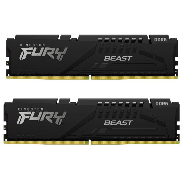 Kingston FURY Beast Black - 32GB DDR5 6000MHz CL36 (Kit of 2) memória (KF560C36BBE2K2-32)
