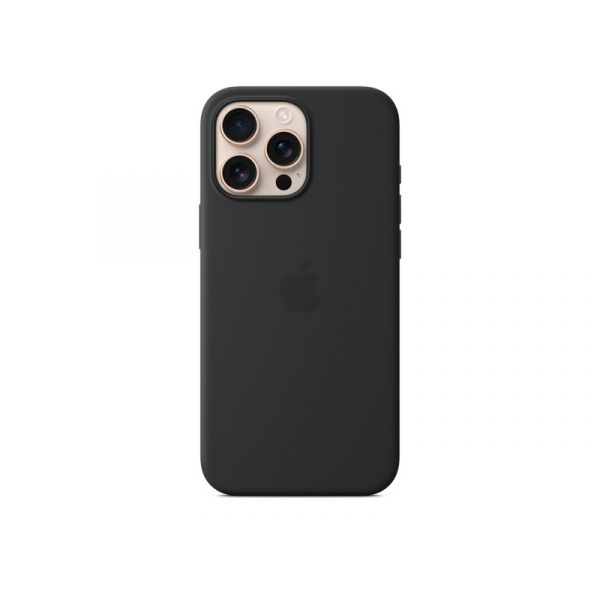 Apple iPhone 16 Pro Max Accessory (MYYT3ZM/A) Silicone Case with MagSafe - Black