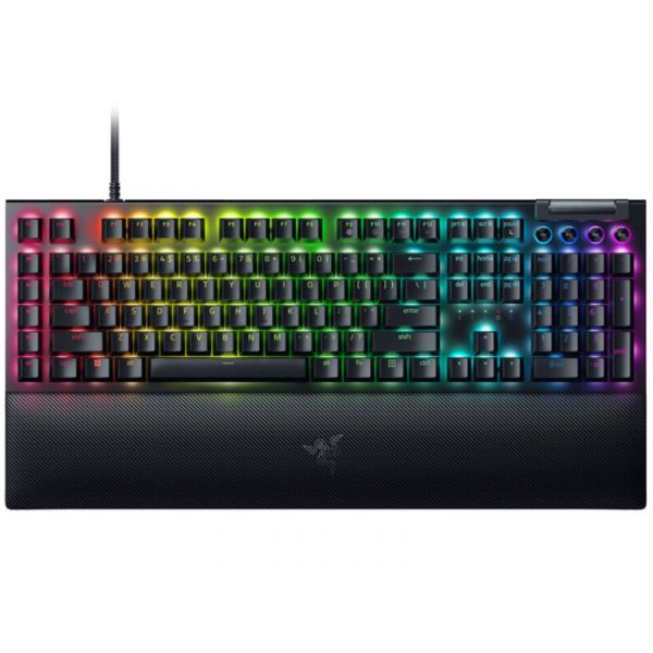 Razer BlackWidow V4 (Green Switch) gamer billentyűzet (RZ03-04690100-R3M1) - US angol