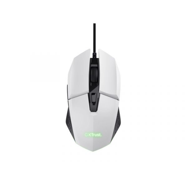 TRUST GXT109W FELOX Gaming vezetékes optikai egér, fehér
