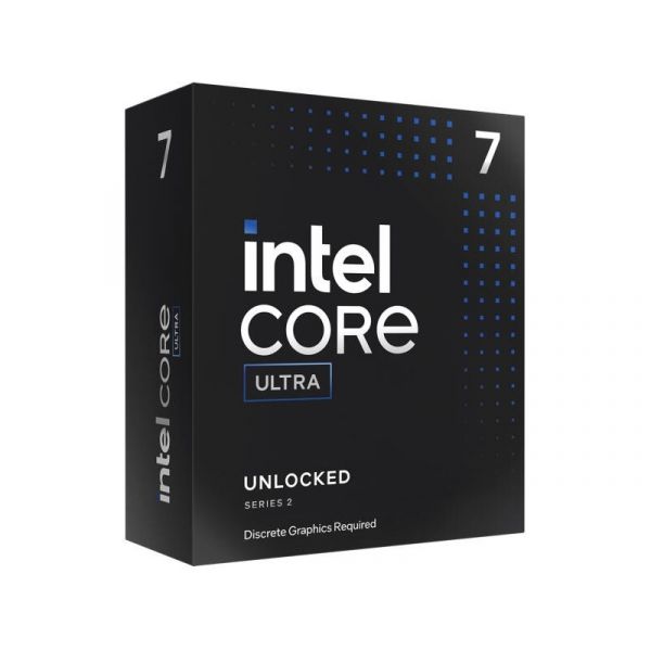 INTEL Core Ultra 7 265K CPU S1851 3.9GHz 30MB Cache BOX (BX80768265K)