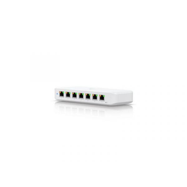 UBiQUiTi Ultra Switch 8x1000Mbps (7xPOE+ 60W), Menedzselhető, Asztali (USW-ULTRA-60W)