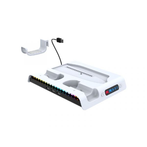 iPega PG-P5S006 Multifunkciós Playstation 5 Slim Állvány RGB