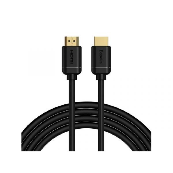BASEUS TV/HDMI kábel (19pin, HDMI-A - HDMI-A, v2.0, 4K 60Hz, 300cm) FEKETE