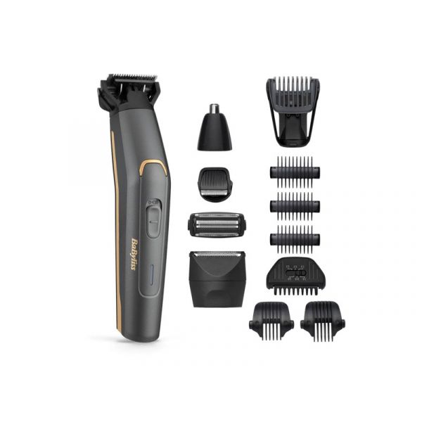 BaByliss MT987E Graphite Precision 12in1 arc- és testszőrtelenítő készlet