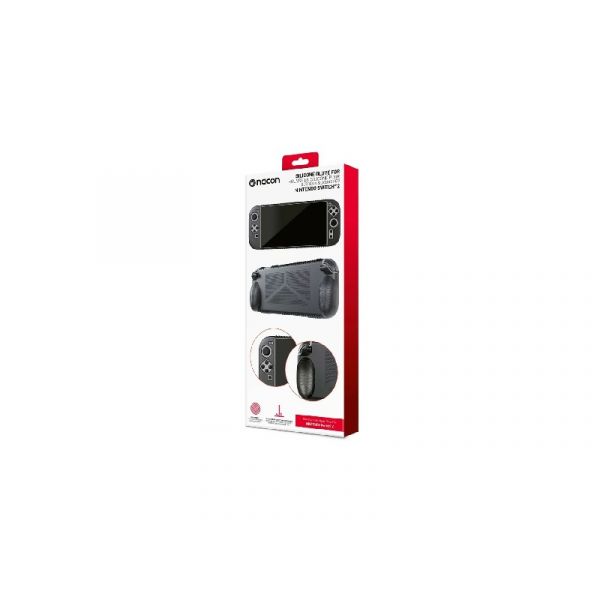 Nacon Nintendo Switch 2 szilikon védőtok - fekete (SWITCHNEWGLOVEBLACK)