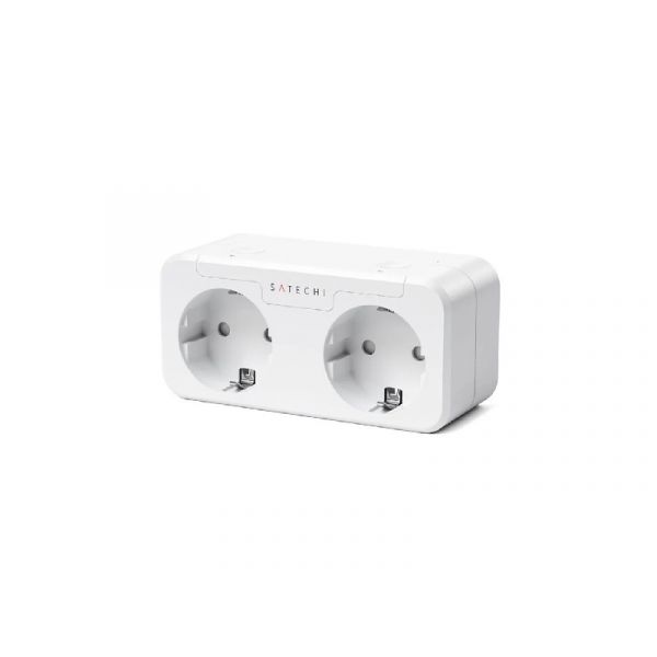Satechi Apple Homekit Dual Smart Outlet (EU) okos dual konnektor (ST-HK20AW-EU)