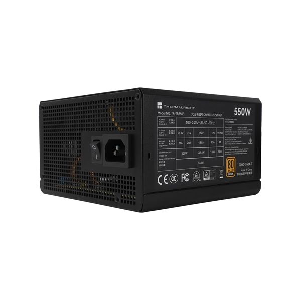 Thermalright TB-550S ATX desktop tápegység 550W 80+ Bronze BOX (TR-TB550S)