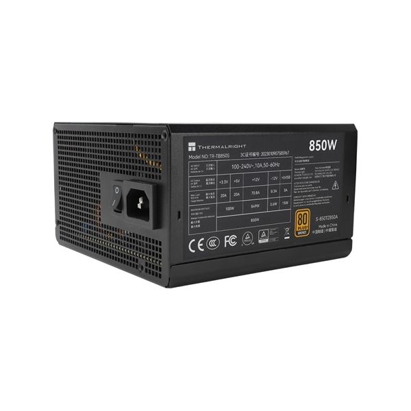 Thermalright TB-850S ATX desktop tápegység 850W 80+ Bronze BOX (TR-TB850S)