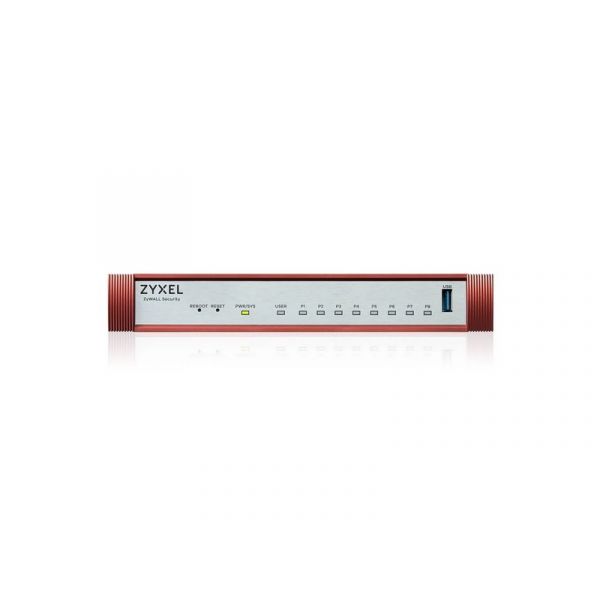 ZYXEL Tűzfal 8x1-GbE port + 1xUSB 3.0 + 1xkonzol port (USGFLEX100H-EU0101F)