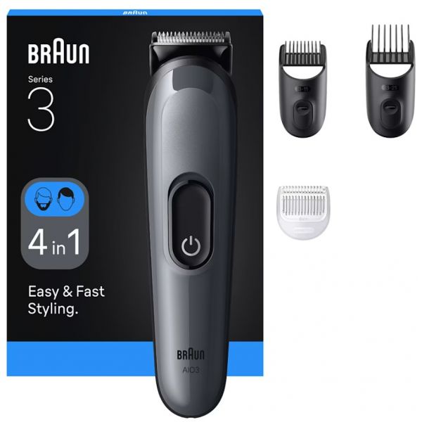 Braun AIO 3500 multifunkciós testszőrzet-ápoló (10AS490186)