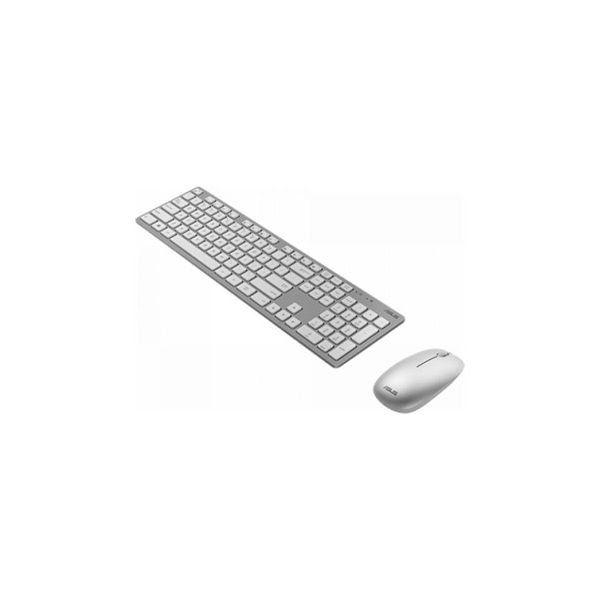 Asus Desktop W5000, Vezeték nélküli billentyűzet és egér HU layout, fehér