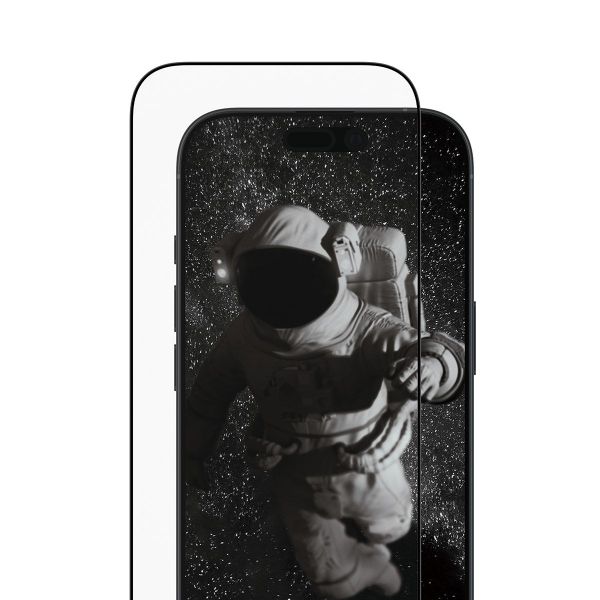 PanzerGlass Ceramic II Screen Protector iPhone 17 | iPhone 16 Pro | Ultra-Wide Fit w. EasyAligner (PG98539)