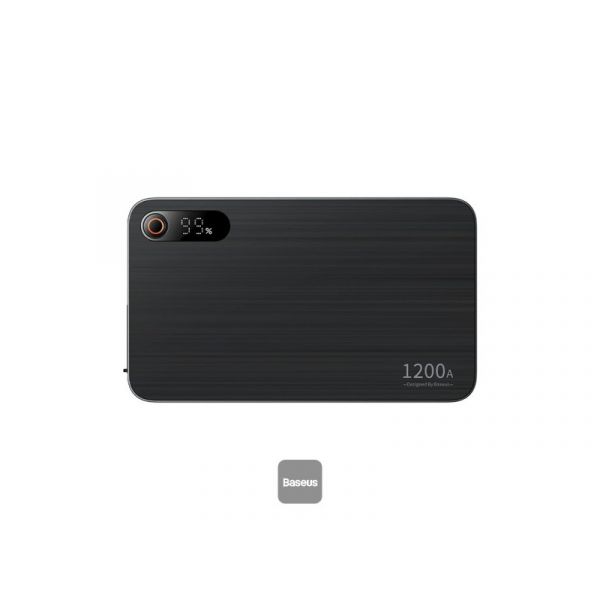 Baseus Super Energy Pro+ autós indítássegítő 12000 mAh, 1200 A, fekete (C00245700111-00)