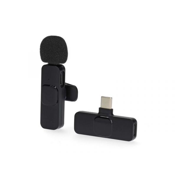Nedis MICW110BK vezeték nélküli mikrofon, USB Type-C (MICW110BK)