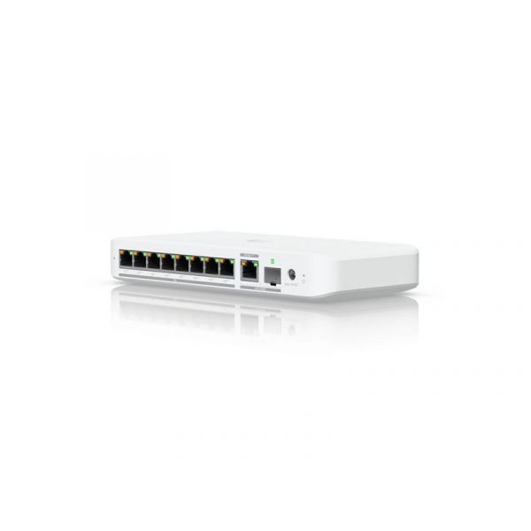 UBiQUiTi Switch 8x2500Mbps(8xPOE), Menedzselhető, Asztali - USW-FLEX-2.5G-8-POE