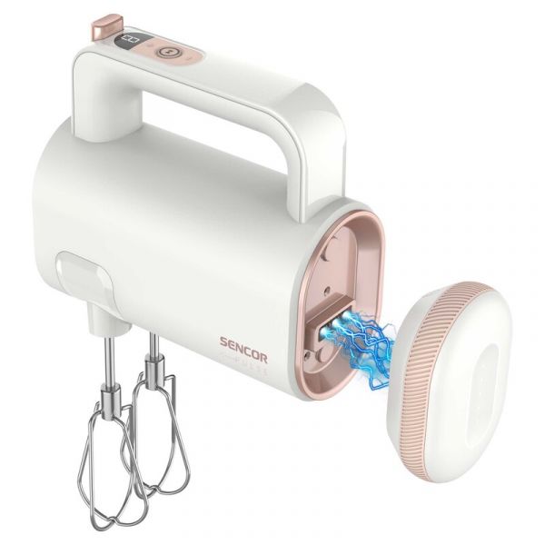 Sencor SHM 9130WH akkumulátoros kézimixer (41023517)