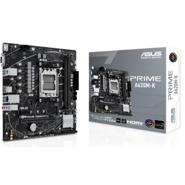 ASUS PRIME A620AM-K AMD A620 AM5, mATX Alaplap