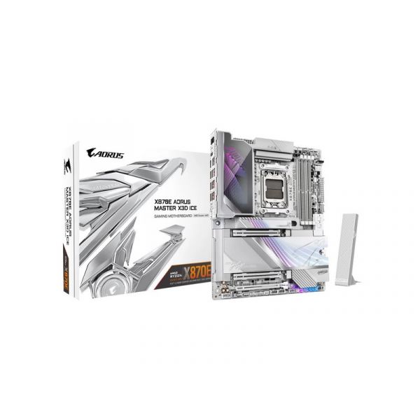 GIGABYTE X870E AORUS MASTER X3D ICE AM5 ATX Alaplap