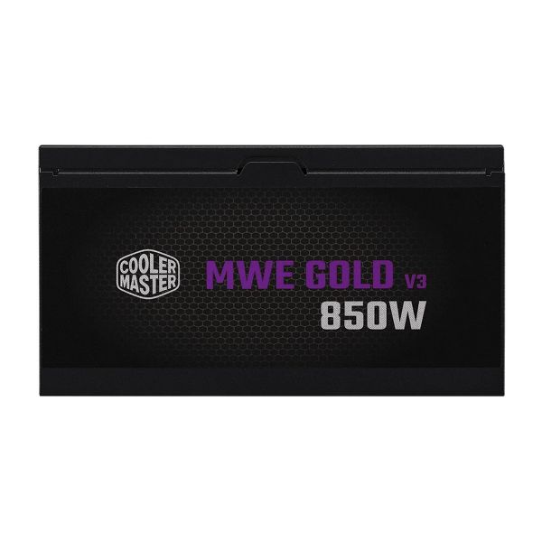 COOLER MASTER Tápegység Moduláris, MWE GOLD 850 V3, 850W, 13,5cm, ATX 3.1, 80+ Gold