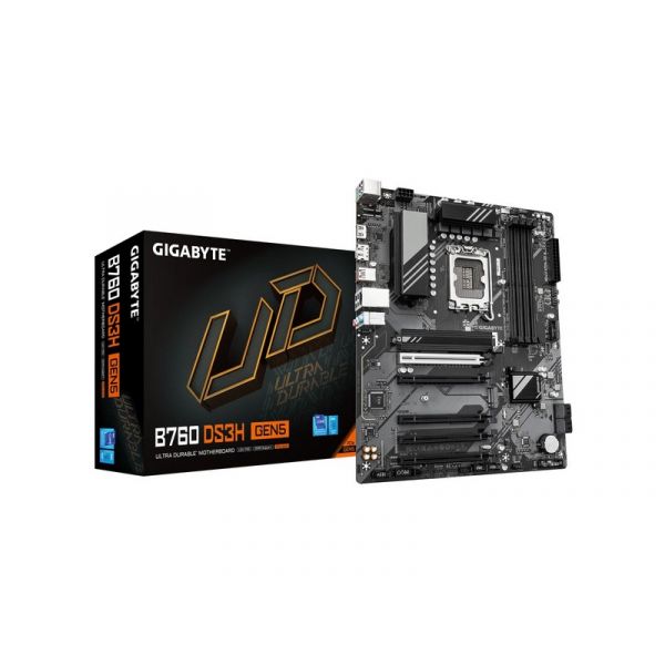 GIGABYTE B760 DS3H GEN5 INTEL B760 S1700 mATX Alaplap