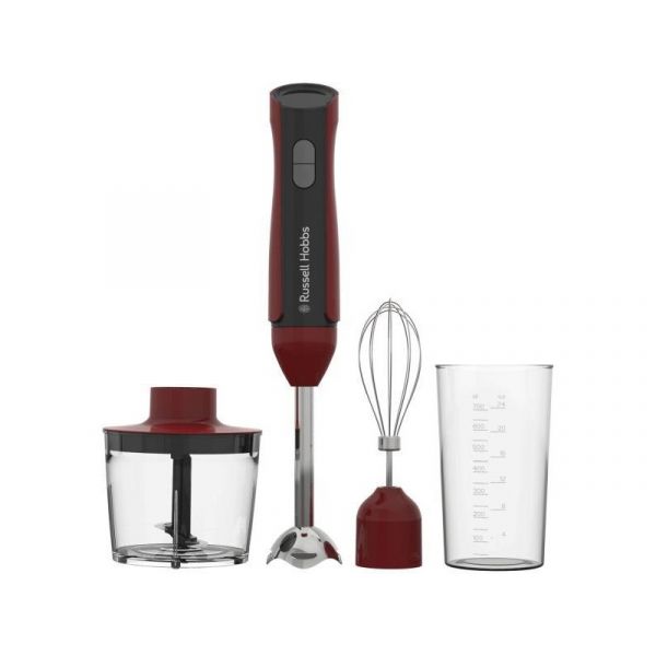 Russell Hobbs DESIRE 27140-56/RH 3 in 1 kézi botmixer, piros, többfunkciós