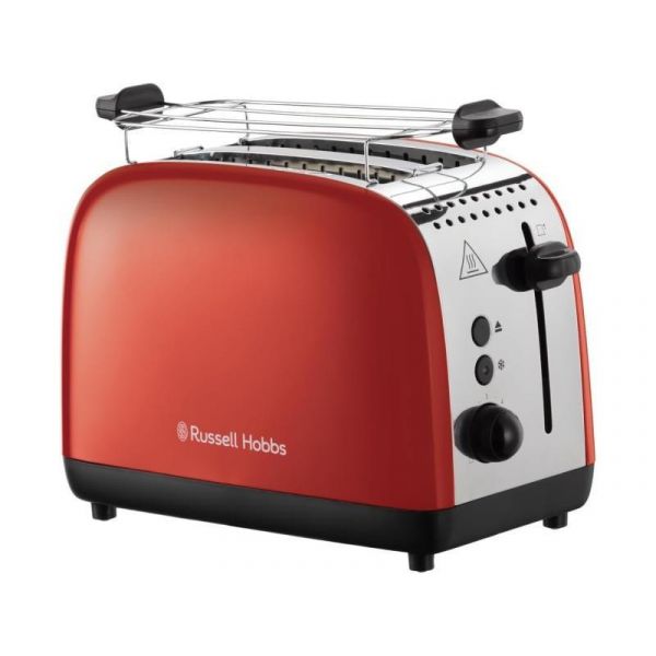 Russell Hobbs Colours Plus 26554-56/RH 2 szeletes kenyérpirító, piros