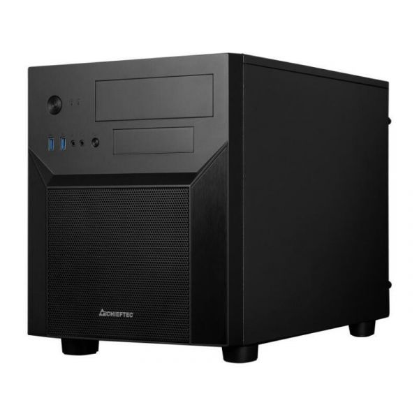 CHIEFTEC Pro Cube, M-ATX PC ház, fekete (CI-02B-OP)