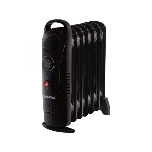 Sencor SOH 2107BK elektromos olajradiátor, fekete (41005432)