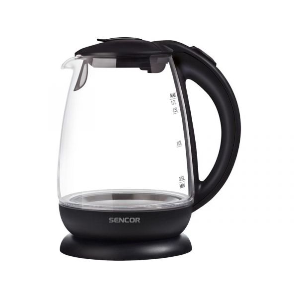 Sencor SWK 1785BK üveg vízforraló 1,7L, fekete (41005452)