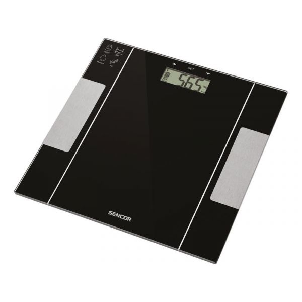 Sencor SBS 5050BK fitnesz személymérleg, fekete (41006232)