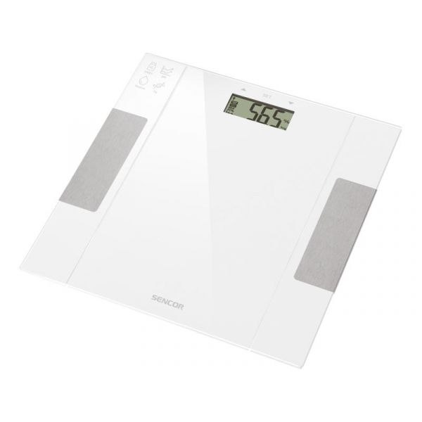 Sencor SBS 5051WH fitnesz személymérleg, fehér (41006233)