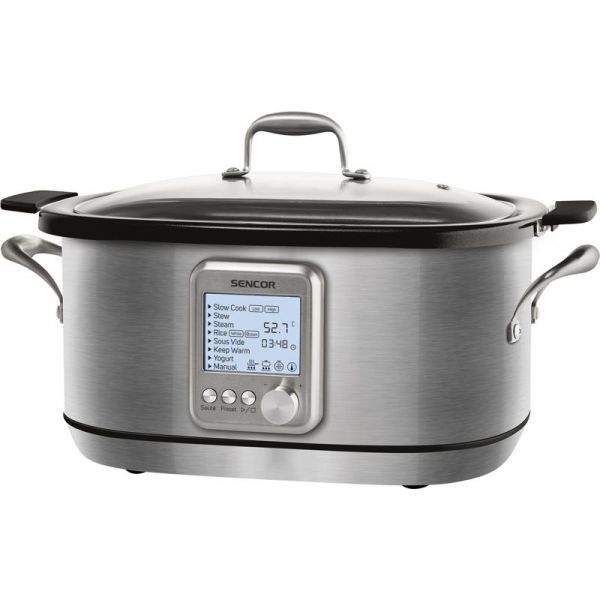 Sencor SPR 7200SS digitális lassú főző, inox (41010189)