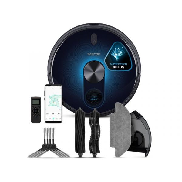 Sencor SRV 9550BK robotporszívó, fekete (41011094)