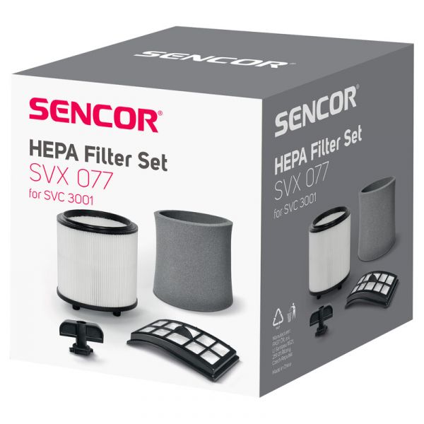 Sencor SVX 077HF szűrő szett SVC 3001