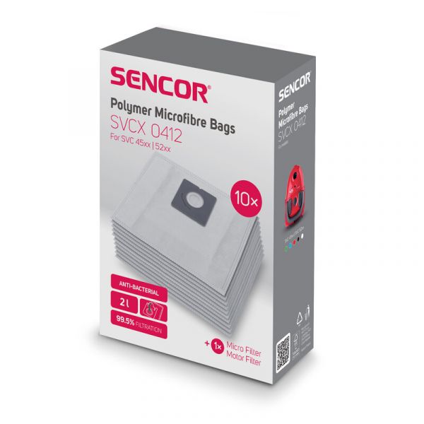 Sencor SVCX 0412 papírzsák 10db SVC 45/52