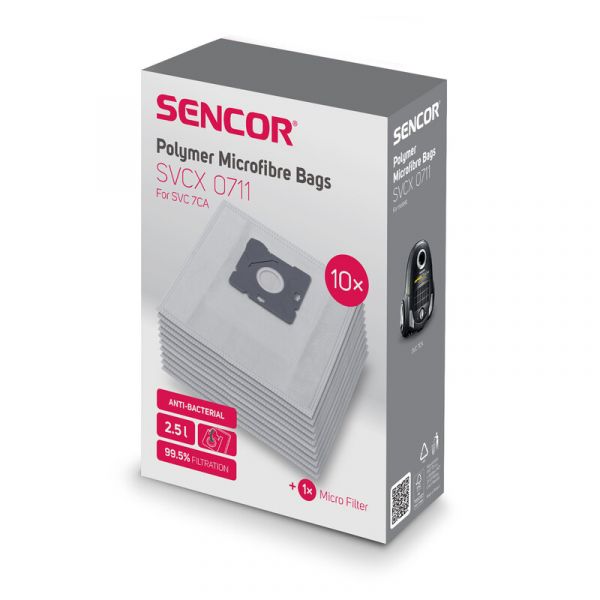Sencor SVCX 0711 papírzsák 10db SVC 7CA