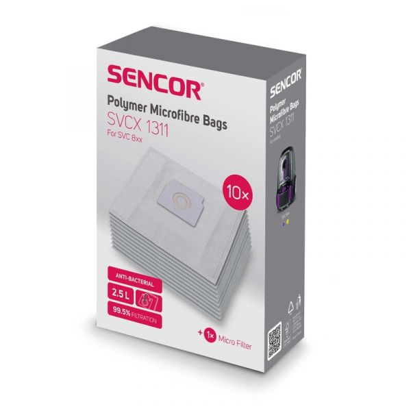 Sencor SVCX 1311 papírzsák 10db SVC 8