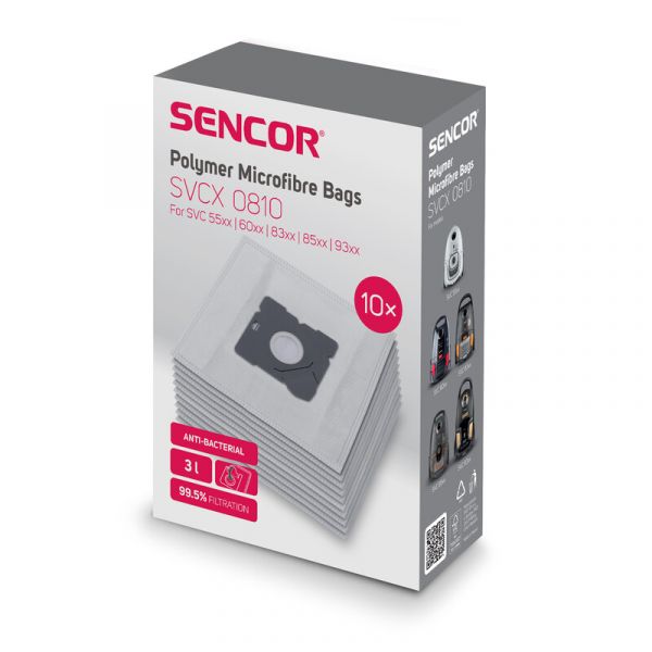 Sencor SVCX 0810 papírzsák 10db SVC55/60/83/85/93