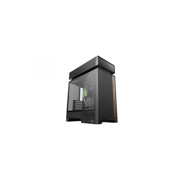 DEEPCOOL CL6600 ATX PC ház, Vízhűtéssel, Tápegység nélkül, Fekete, Üvegfalú (R-CL6600-BKNNA0-G-1)
