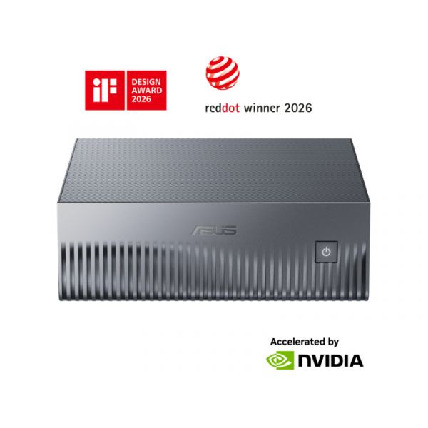 ASUS Ascent GX10 mini PC - NVIDIA GB10 / 128GB RAM / 1TB SSD (90MS0371-M00030) Stellar Grey