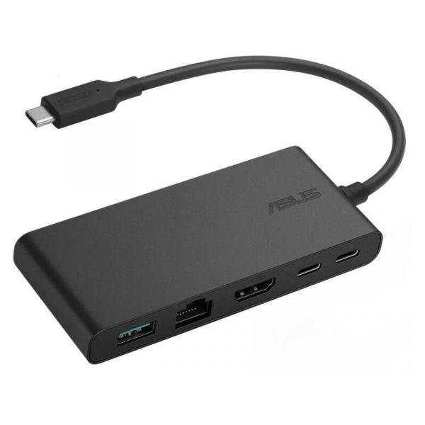 Asus DC201 USB-C dokkoló, fekete (DC201 DUAL 4K USB-C DOCK)